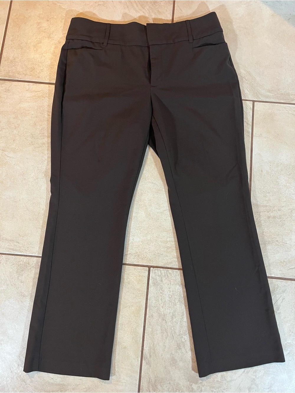 Nine West Women's Black Straight-Leg Dress Pants